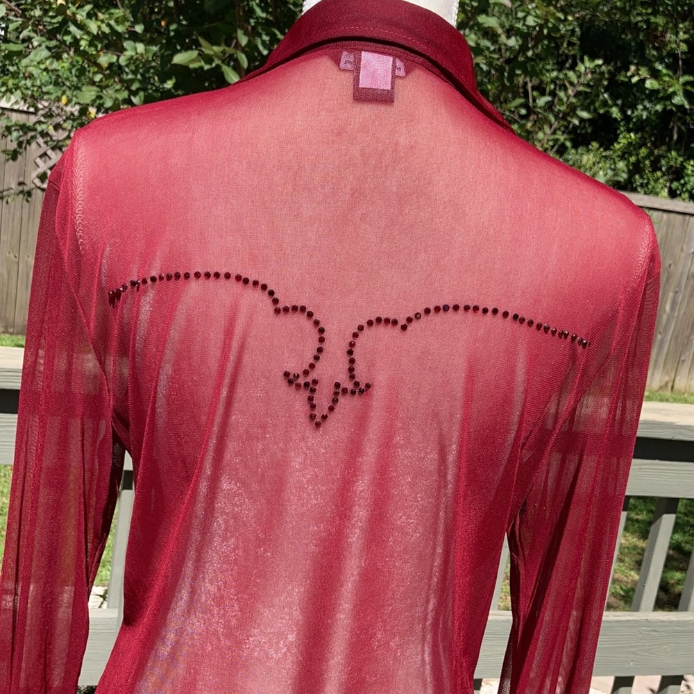 Sexy Cowgirl Rhinestones Western Shirt - Picture 8 of 16